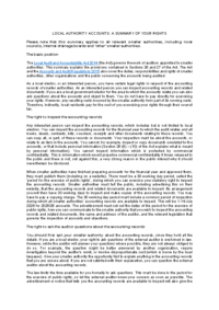 Local Authority Accounts_A Summary of Your Rights